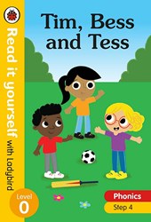 Show details for Tim, Bess and Tess - Read it yourself with Ladybird Level 0 Step 4 Picture of Tim, Bess and Tess - Read it yourself with Ladybird Level 0 Step 4