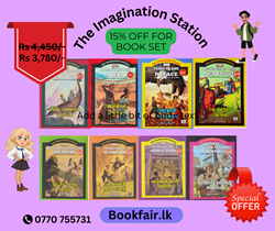 Show details for සුදත් රොහාන් ළමා පරිවර්තන පොත් කට්ටලය - The Imagination Station  Picture of සුදත් රොහාන් ළමා පරිවර්තන පොත් කට්ටලය - The Imagination Station
