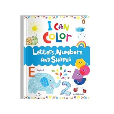 Picture of I Can Color: Letters,Numbers And Shapes